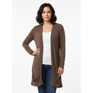 SEDUCTION brown long sleeves very light and comfortable cardigan size S